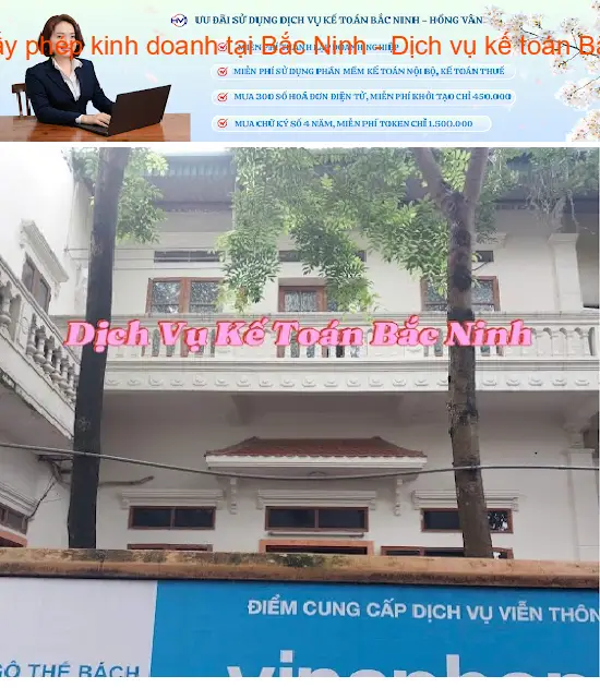 Gợi ý lựa chọn 11 Dịch vụ kế toán, Báo cáo thuế tại Phường Vũ Ninh, Bắc Ninh