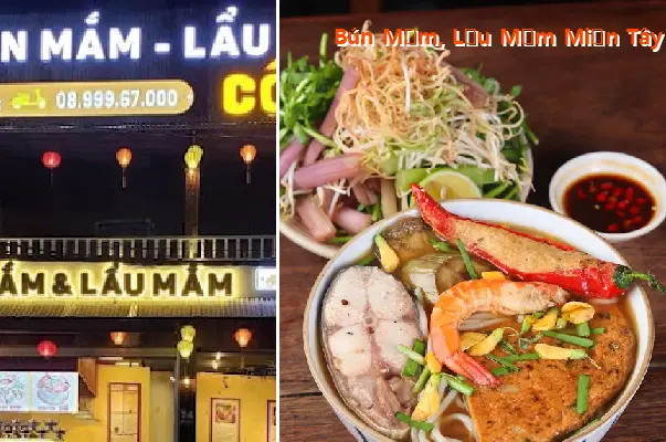 Bun Mam (rice noodles with fermented fish sauce), Lau Mam (hot pot with fermented fish sauce) from the Western region of Vietnam - Co Ut s