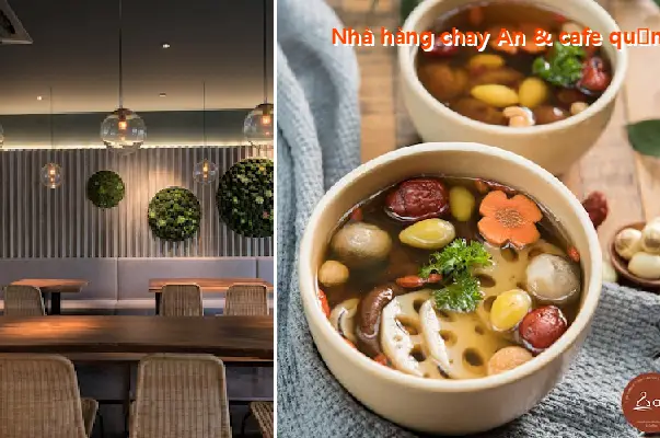An vegetarian restaurant & cafe in District 7