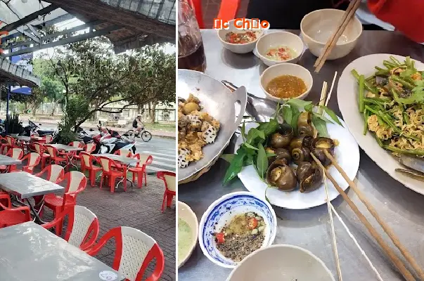 Stir-fried snails