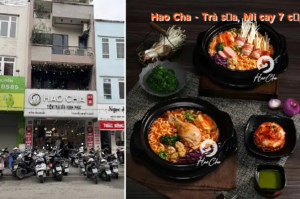 Hao Cha - Korean Milk Tea and Spicy Noodles (7 Levels of Spice)