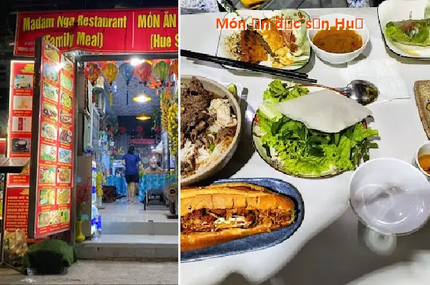 Hue s specialty dishes
