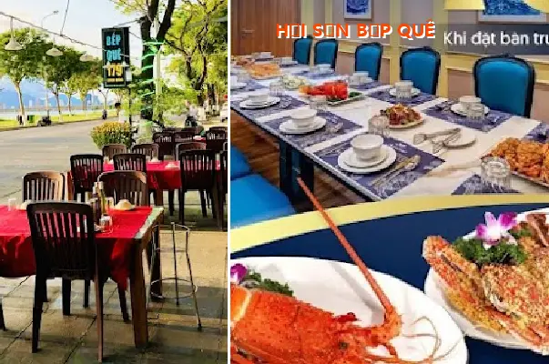SEAFOOD IN A COUNTRY-STYLE KITCHEN