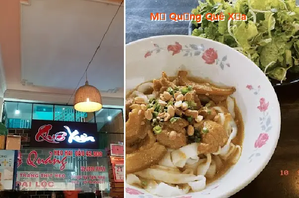 Traditional Quang Noodles