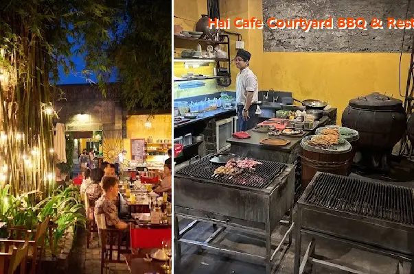 Hai Cafe Courtyard BBQ & Restaurant in Hoi An Old Town