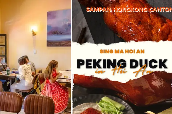 SAMPAN HONGKONG CANTONESE RIVERSIDE (PEKING DUCK IN HOI AN) (Old name: SING MA HOI AN)- 삼판 홍콩 광둥식 (호이안의 베이징덕) 강변 레스토랑)