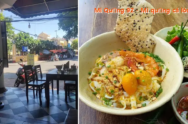 Mì Quảng 92 - Mì Quảng with snakehead fish, beef, shrimp and pork