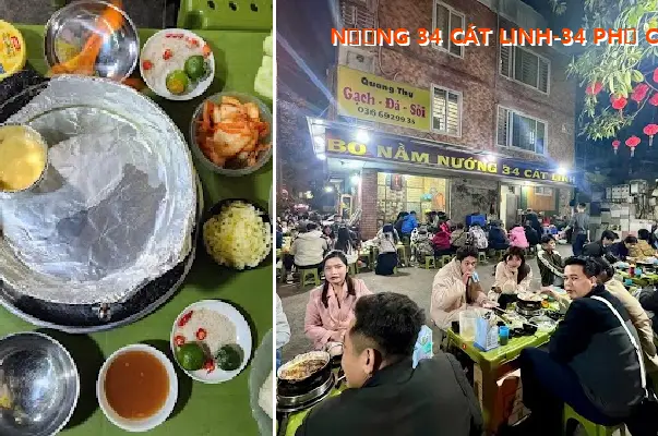 GRILL 34 CAT LINH - 34 CAT LINH STREET - O CHO DUA WARD - HANOI CITY