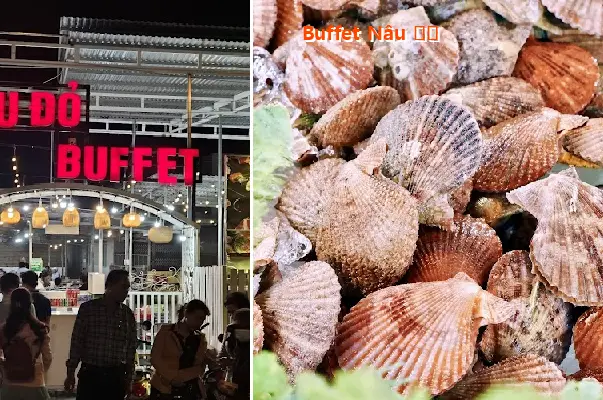 Reddish Brown Buffet