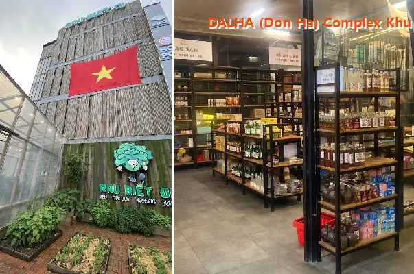 DALHA (Don Ha) Complex: A 24/7 resort, dining, and shopping complex.