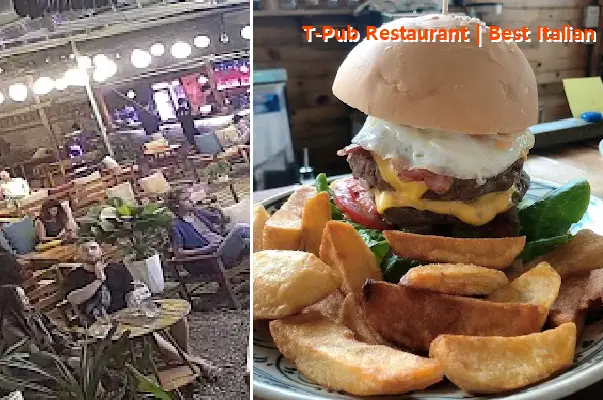 T-Pub Restaurant | Best Italian | wood-fired pizza | Lunch&Dinner