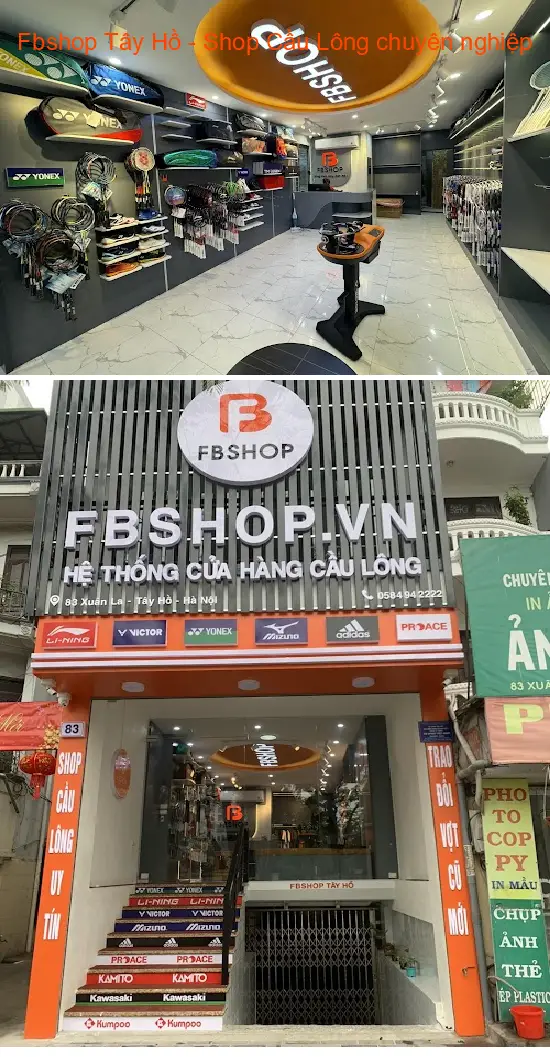 Fbshop Tay Ho - Professional Badminton Shop