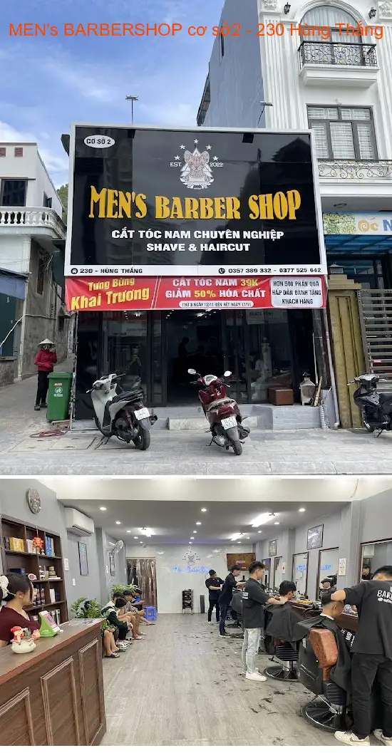 MEN S BARBERSHOP Branch 2 - 230 Hung Thang