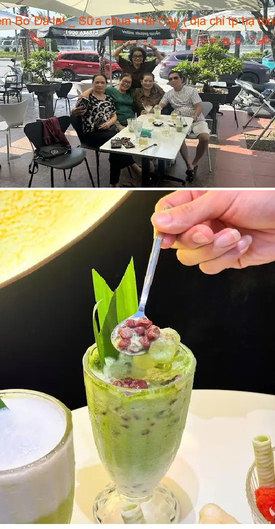 Dalat Avocado Ice Cream _ Fruit Yogurt (address: Ha Long City)