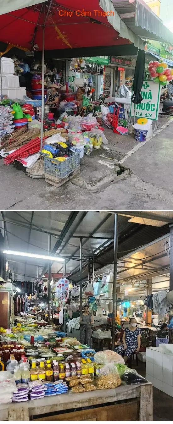Cam Thach Market