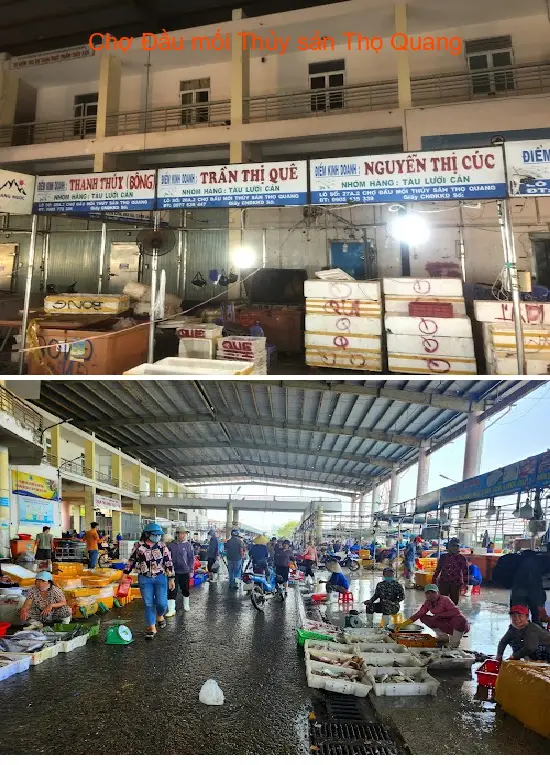 Tho Quang Seafood Wholesale Market