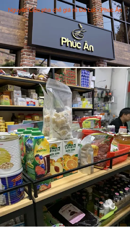 Affordable beverage ingredients in Da Lat - Phuc An