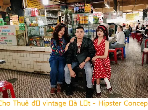 Vintage Clothing Rental in Da Lat - Hipster Concept