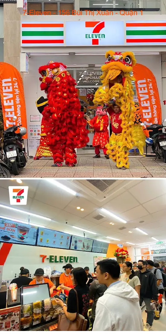 7-Eleven - 156 Bui Thi Xuan Street - District 1