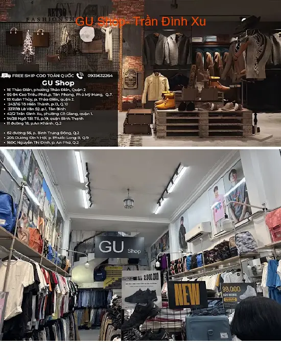 GU Shop - Tran Dinh Xu