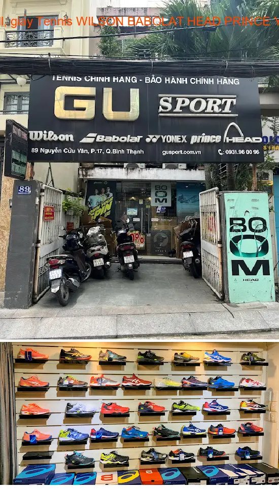 GU SPORT - Wholesale supplier of authentic WILSON BABOLAT HEAD PRINCE YONEX ASICS tennis rackets, pickballs, and tennis shoes at the best prices.