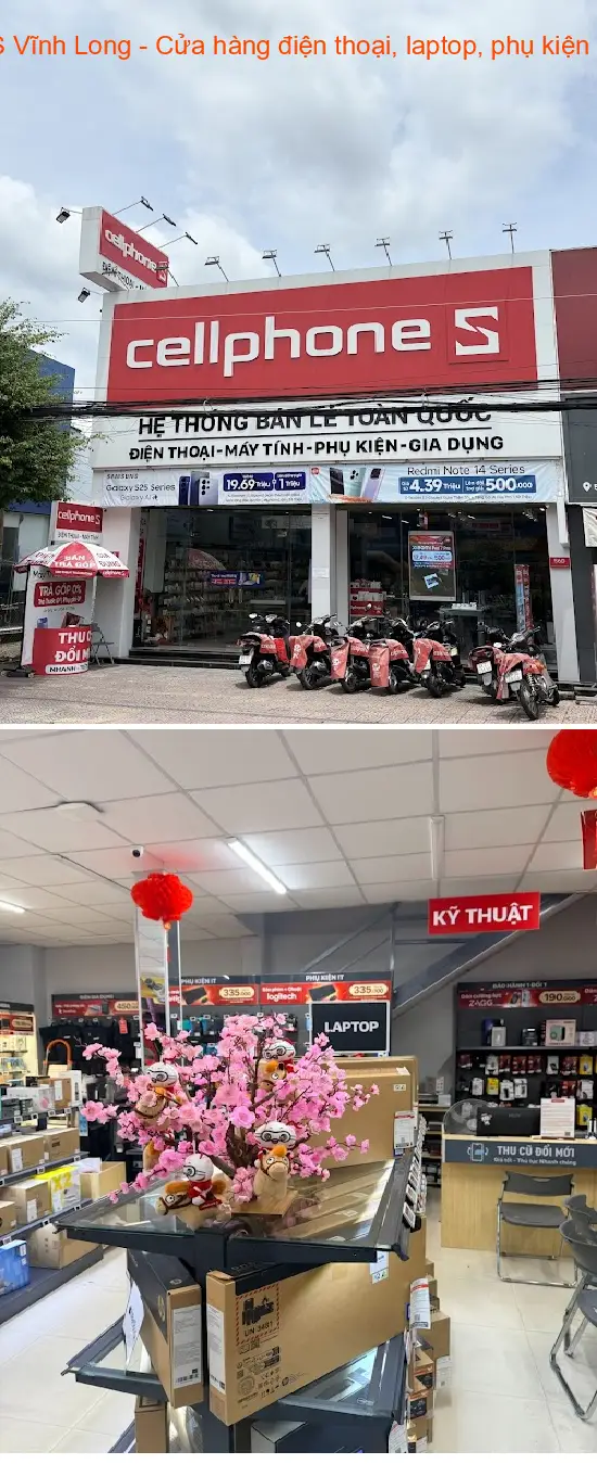 CellphoneS Vinh Long - Store for genuine phones, laptops, and accessories.