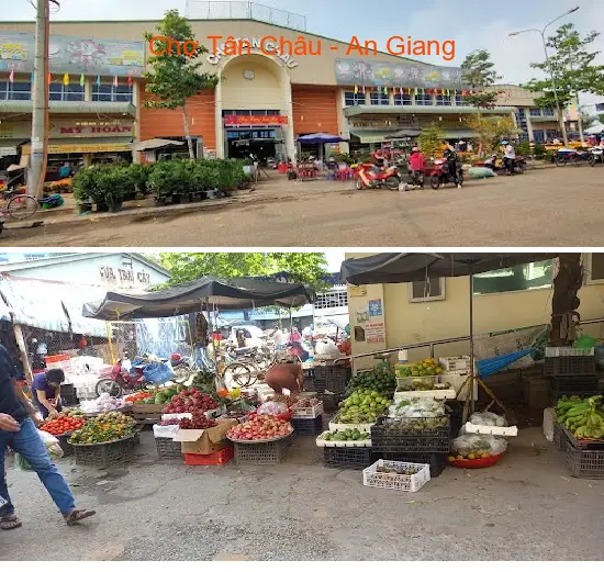 Tan Chau Market - An Giang