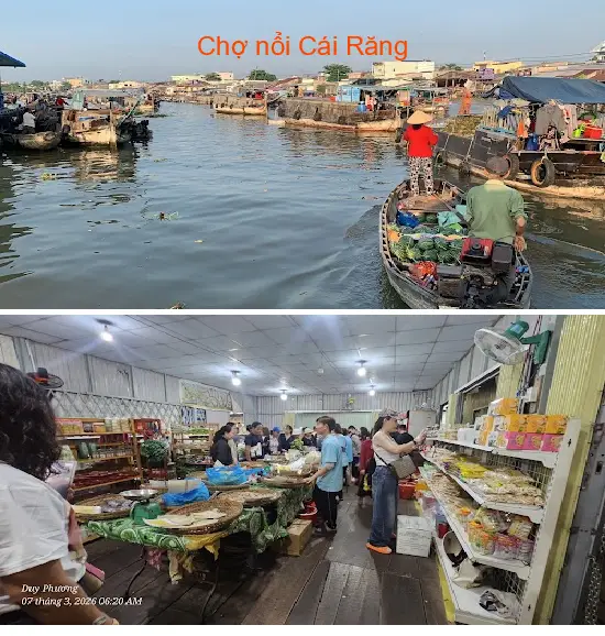 Cai Rang Floating Market